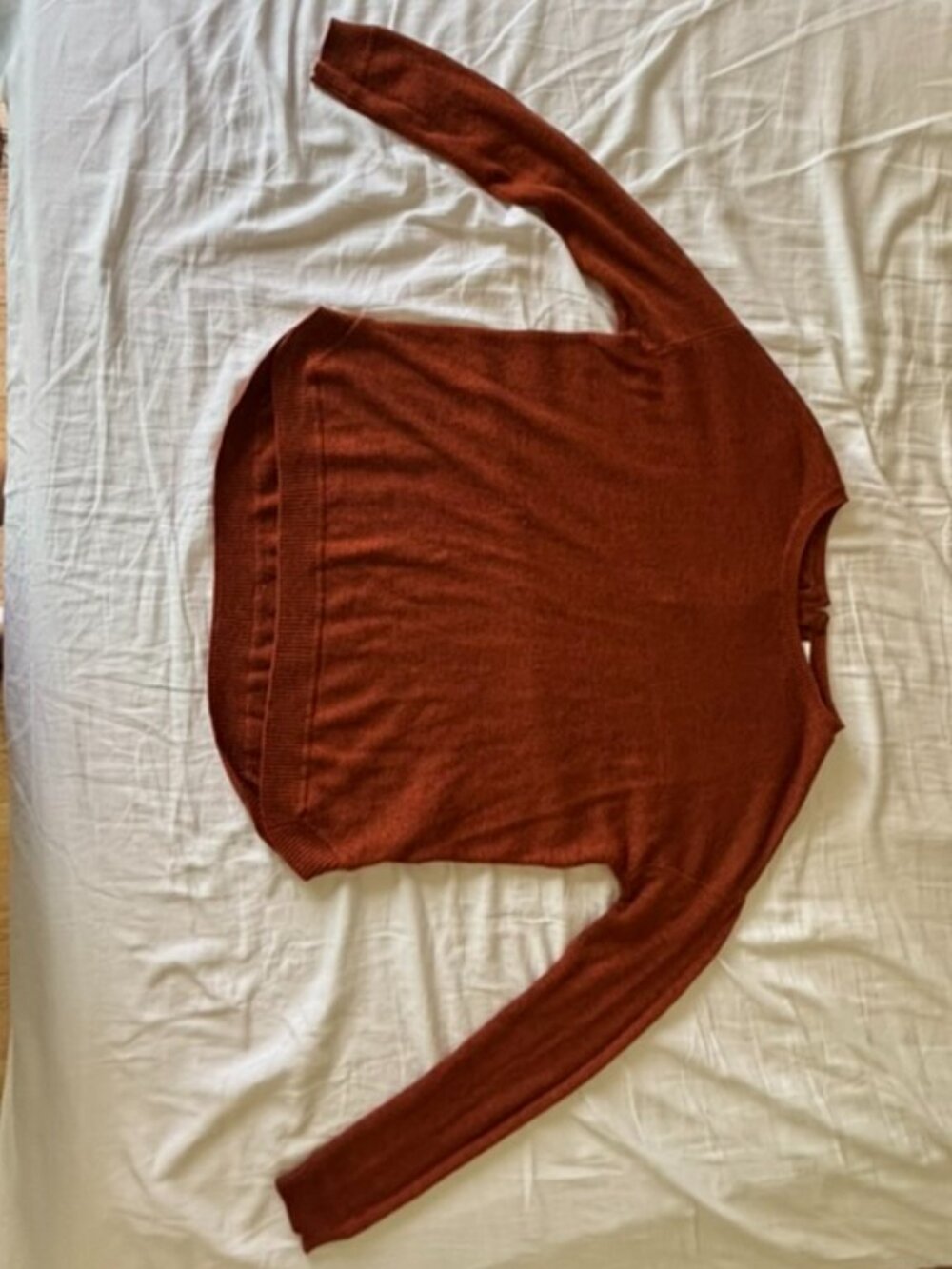 Orange Sweater